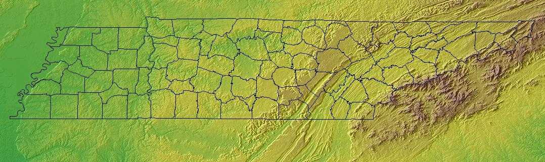 Tennessee Geography: Tennessee Regions and Landforms